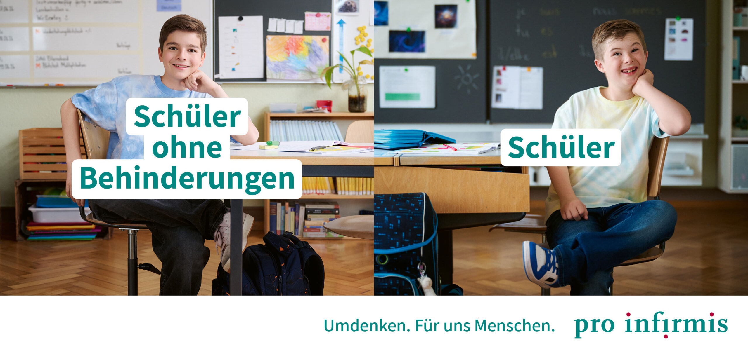 Pro Infirmis Kampagne – Schüler